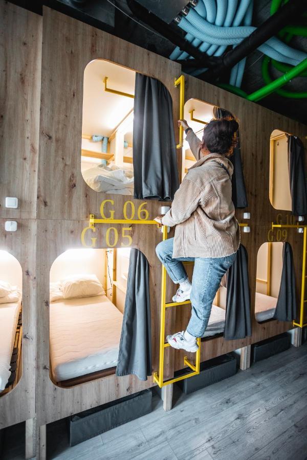 Capsule Hostel Logistic Vilnius Exterior photo